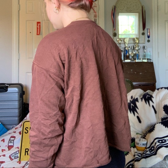 Aerie 1/4 button sweatshirt - Picture 3 of 3